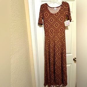NWT Lularoe Ana Dress Kaleidoscope Size Medium